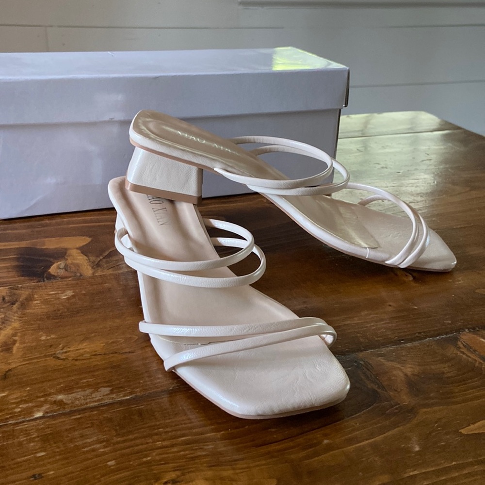 SHEIN block heels. Worn once, in good condition!